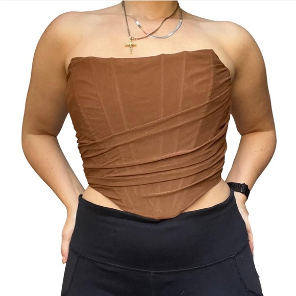 Brown corset - Picture 3 of 3